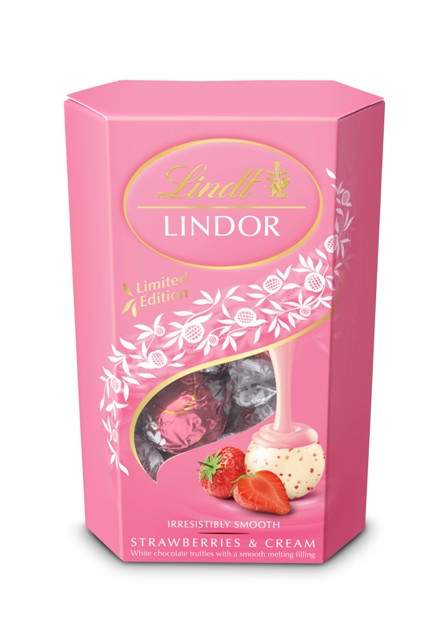 Lindor Strawberries & Cream 200g