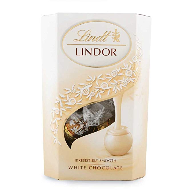 Lindor White Chocolate Truffles 200g