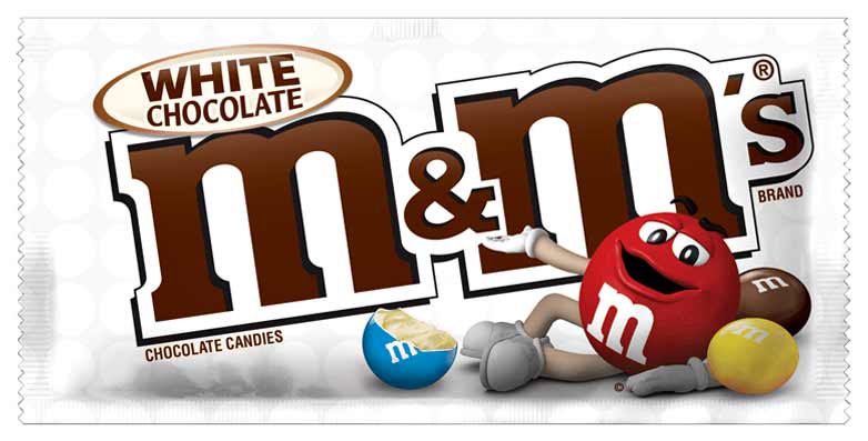 M&Ms White Chocolate 42.5g