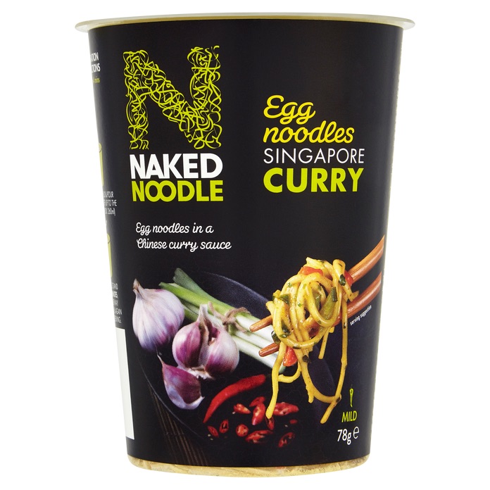 Läs mer om Naked Noodle Singapore Curry Noodle Pot 78g