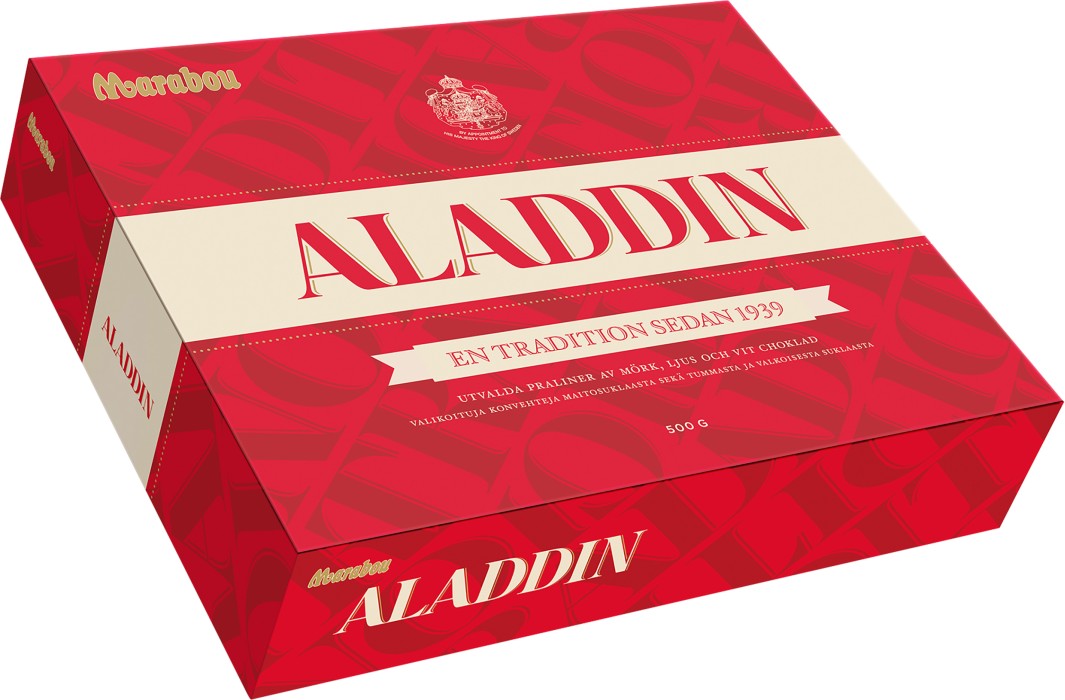 Läs mer om Marabou Aladdin Ask 500g