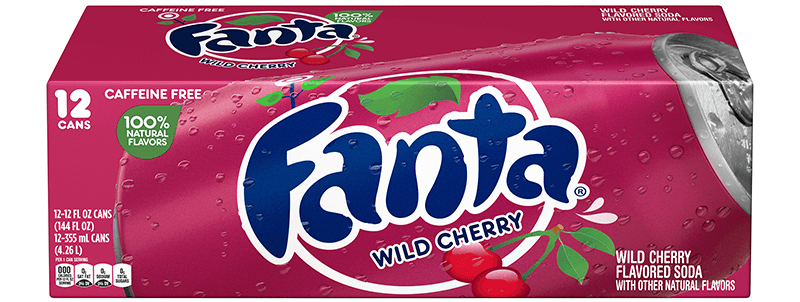 Läs mer om Fanta Wild Cherry 12-pack
