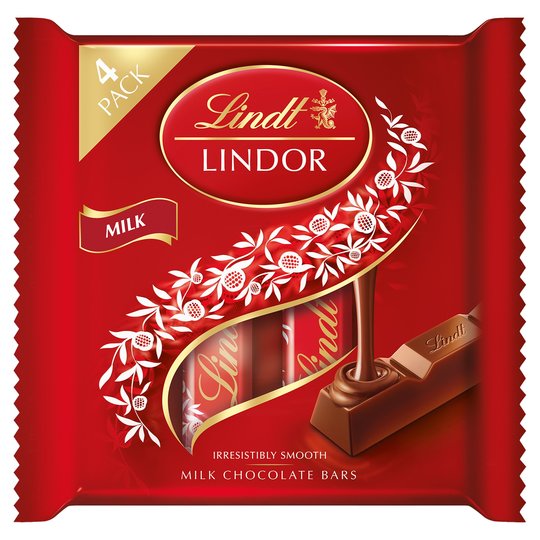 Bild av Lindor Milk Chocolate Bars 100g