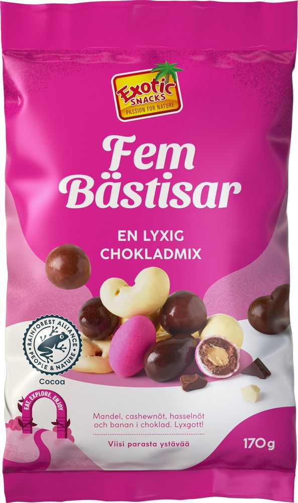 Läs mer om Exotic Snacks Fem Bästisar 170g