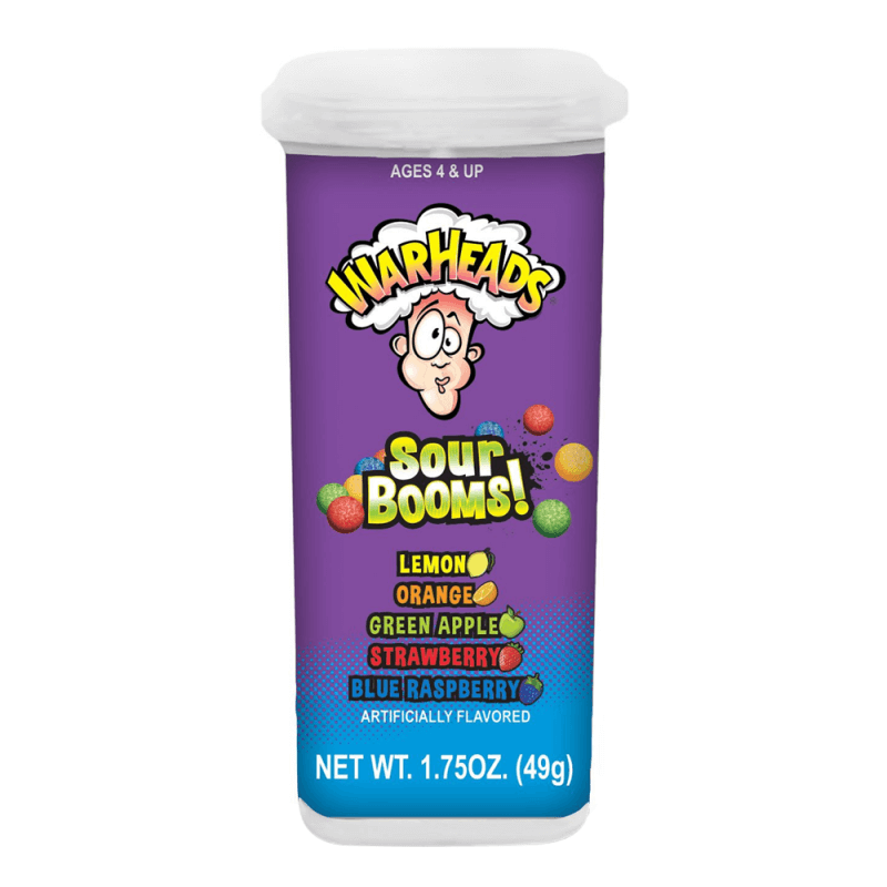 Läs mer om Warheads Sour Booms! 49g