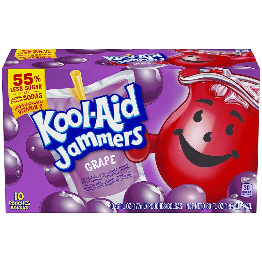 Läs mer om Kool-Aid Jammers - Grape 10-pack