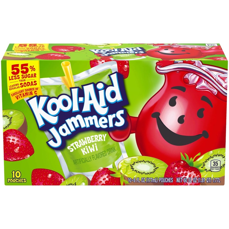 Läs mer om Kool-Aid Jammers - Kiwi Strawberry 10-pack