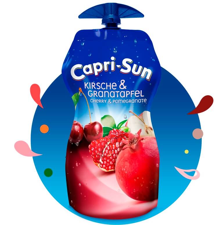 Läs mer om Capri-Sun - Kirsche & Granatäpple 33cl