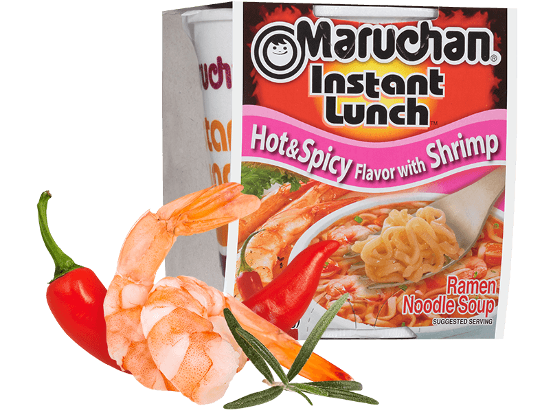 Maruchan Instant Lunch - Hot & Spicy Shrimp Noodles