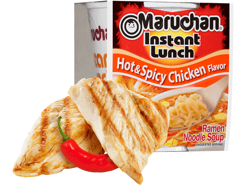 Maruchan Instant Lunch - Hot & Spicy Chicken Flavor Noodles