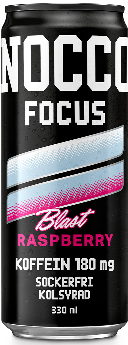 Läs mer om NOCCO Focus 3 Raspberry Blast 33cl