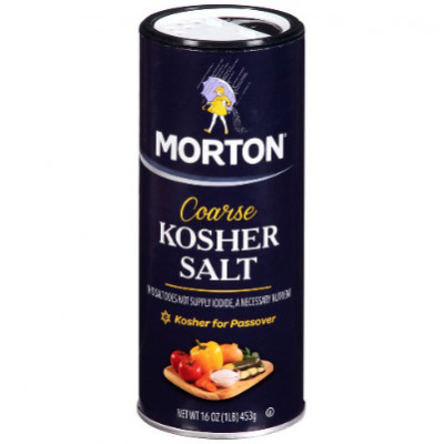 Morton Coarse Kosher Salt 453g