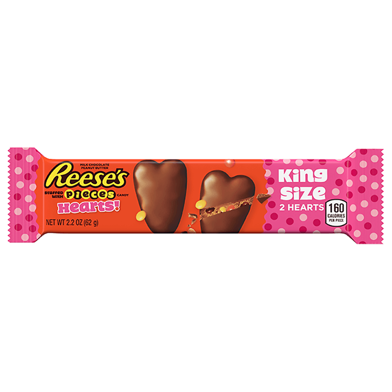 Reeses Stuffed With Pieces Hearts 62g