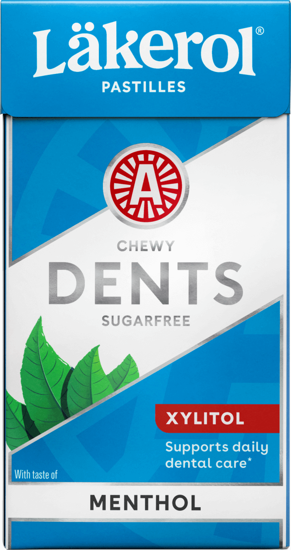 Läkerol Dents Menthol 36g