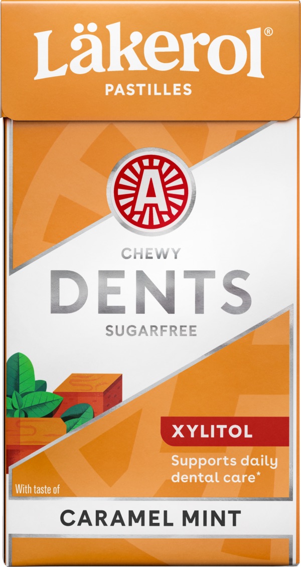 Läkerol Dents Caramel Mint 36g
