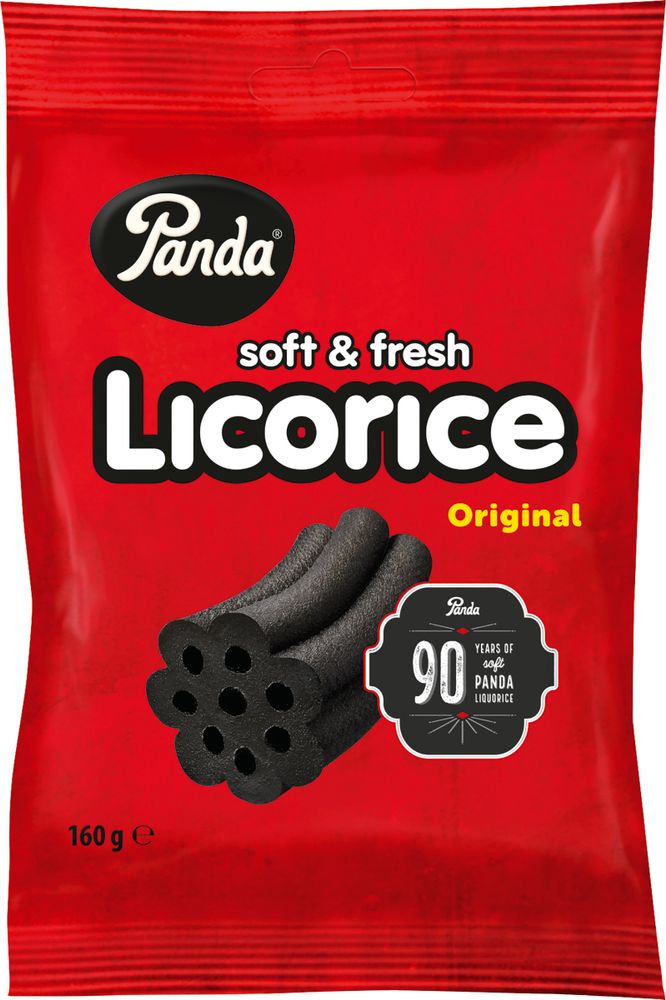 Panda Original Soft & Fresh Liquorice 160g