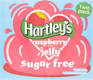 Läs mer om Hartleys Sugar Free Raspberry Sachet Jelly 23g