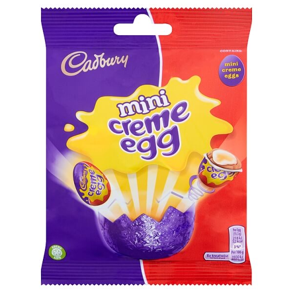 Läs mer om Cadbury Mini Creme Egg Bag 78g