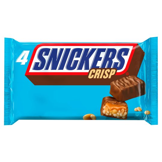 Snickers Crisp 4-pack 160g