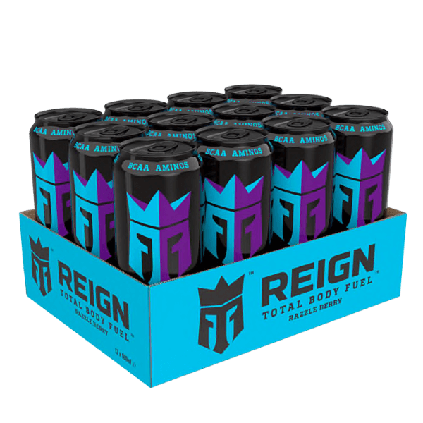 Läs mer om Reign Energy - Razzle Berry 50cl x 12st