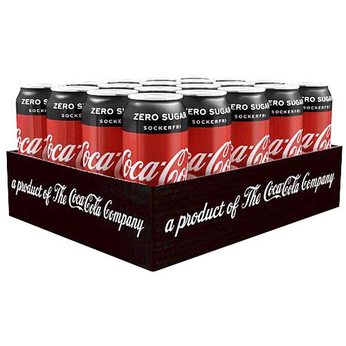 Läs mer om Coca-Cola Zero Sugar 33cl x 20st