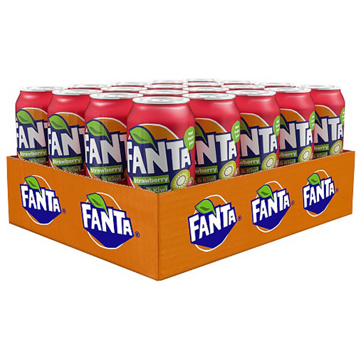 Läs mer om Fanta Strawberry & Kiwi 33cl x 20st