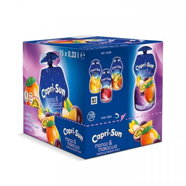 Läs mer om Capri-Sun - Mango & Maracuja 33cl x 15st