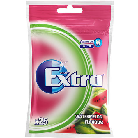 Läs mer om Extra Tuggummi Watermelon 35g