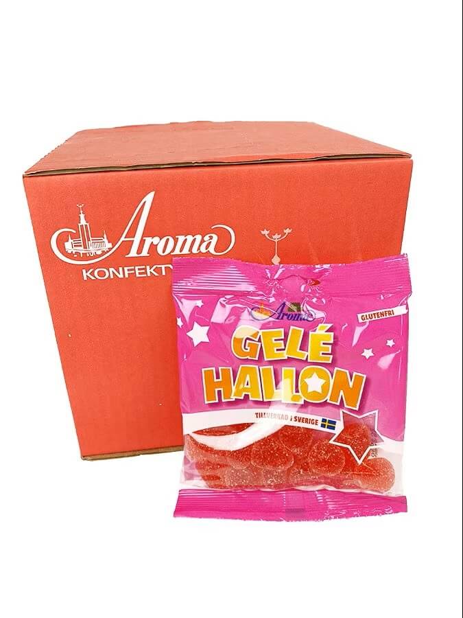 Aroma Gelehallon 80g x 20st