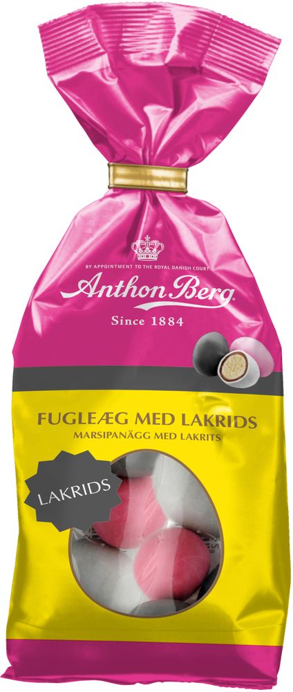 Anthon Berg Marsipanägg Lakrits 124g