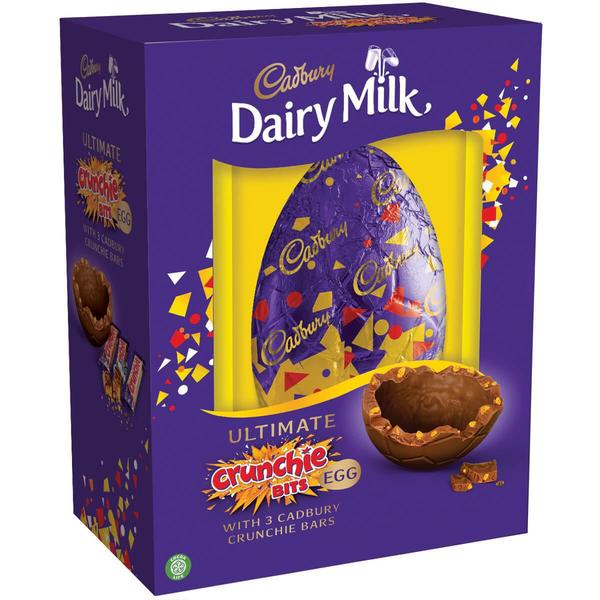 Bild av Cadbury Crunchie Luxury Shell Egg 570g