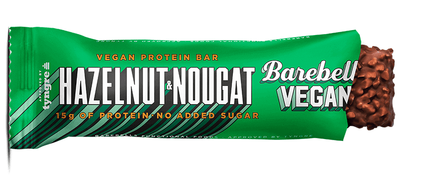Läs mer om Barebells Vegan Bar Hazelnut & Nougat 55g
