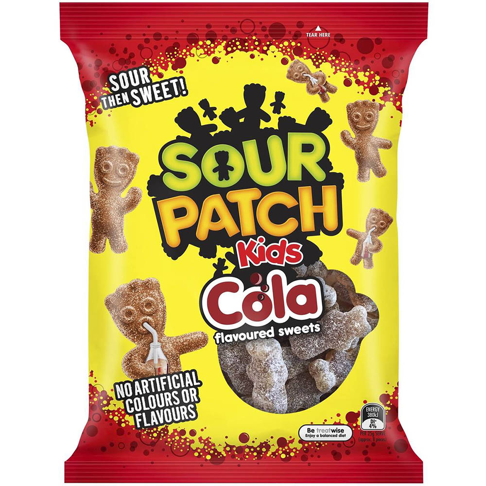 Sour Patch Kids Cola 130g(BF:2025-06-04)