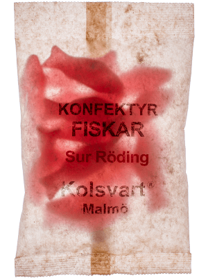 Läs mer om Kolsvart - Sur Röding 120g