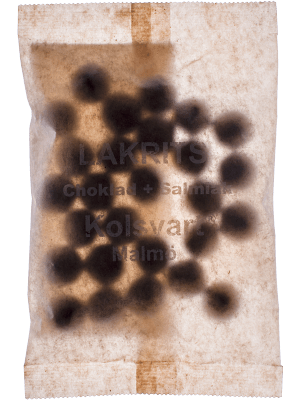 Kolsvart Lakrits - Choklad + Salmiak 120g