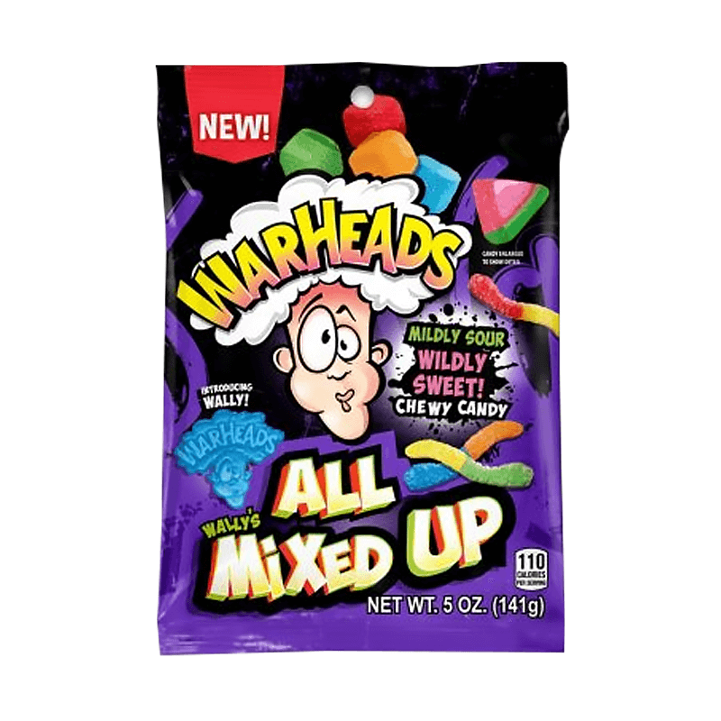 Läs mer om Warheads All Mixed Up 141g