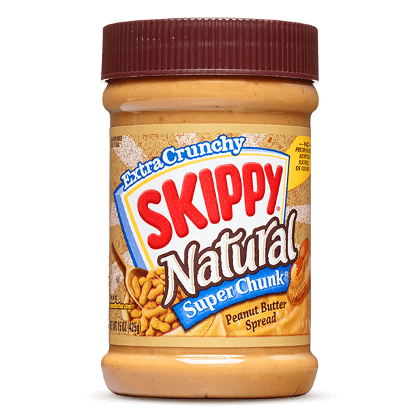 SKIPPY Natural SUPER CHUNK Peanut Butter 425g