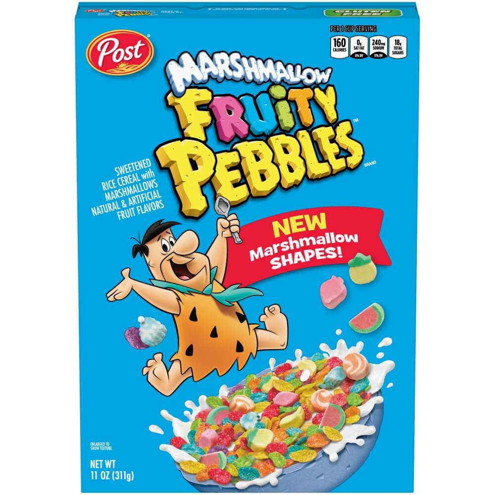 Läs mer om Post Marshmallow Fruity Pebbles 311g