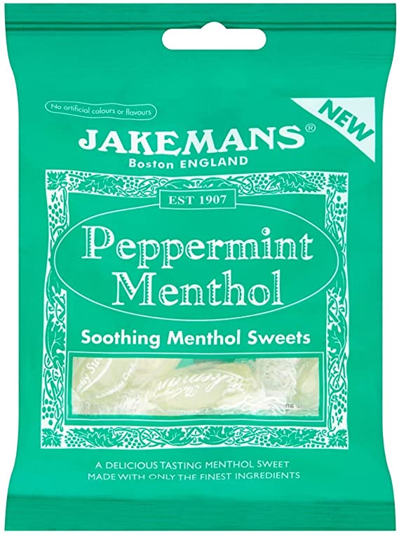 Jakemans Peppermint & Menthol 100g