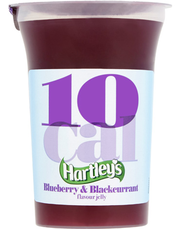 Läs mer om Hartleys 10 Cal Blueberry & Blackcurrant Jelly Pot 175g