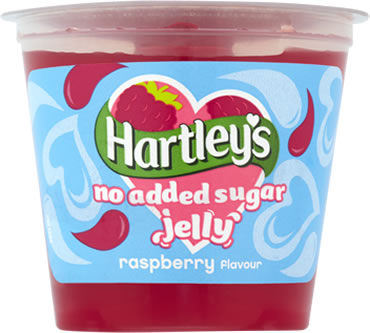 Läs mer om Hartleys No Added Sugar Raspberry Jelly Pot 125g