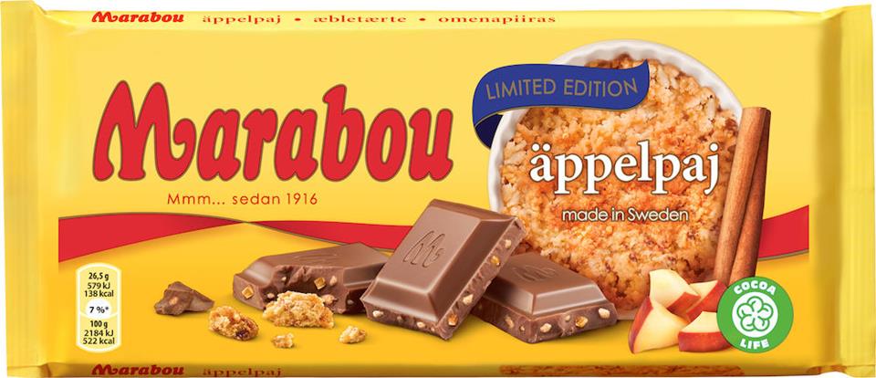 Bild av Marabou Äppelpaj LTD Ed 185g