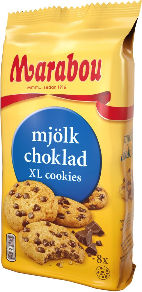 Läs mer om Marabou XL Cookies Mjölkchoklad 184g