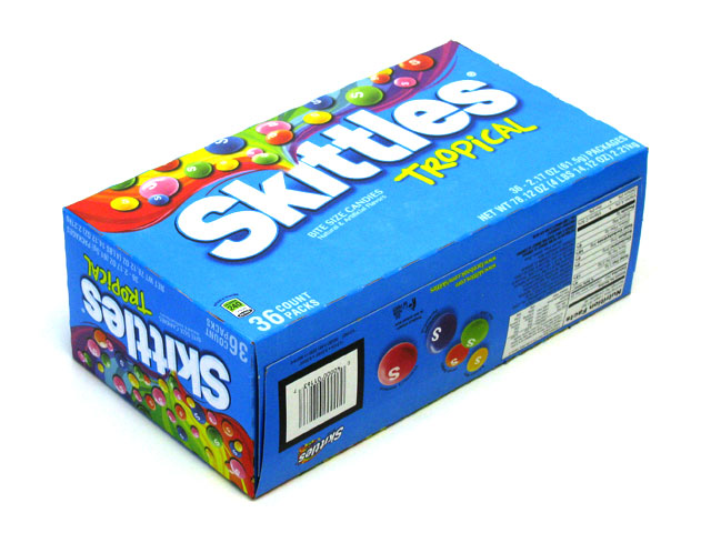 Skittles Tropical 36st