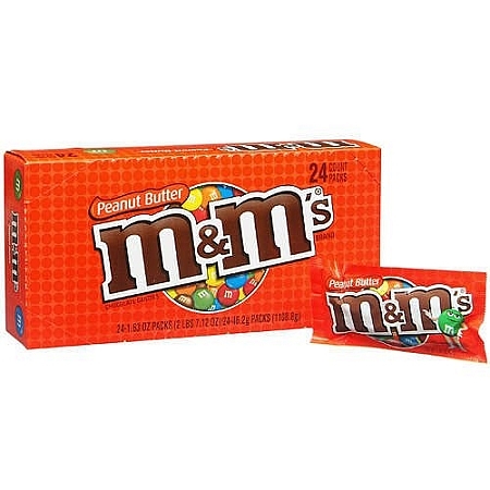 M&Ms Peanut Butter x 24st