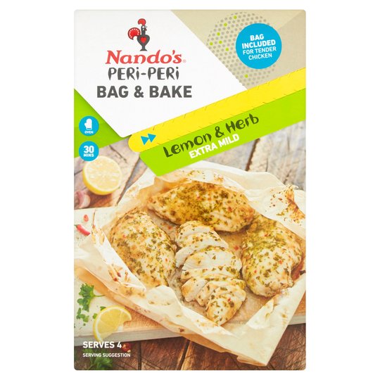 Nandos Peri Peri Bag & Bake Lemon & Herb 20g