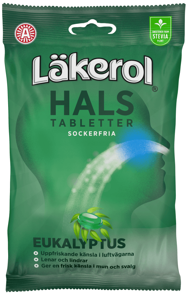 Läs mer om Läkerol Hals Eukalyptus 65g