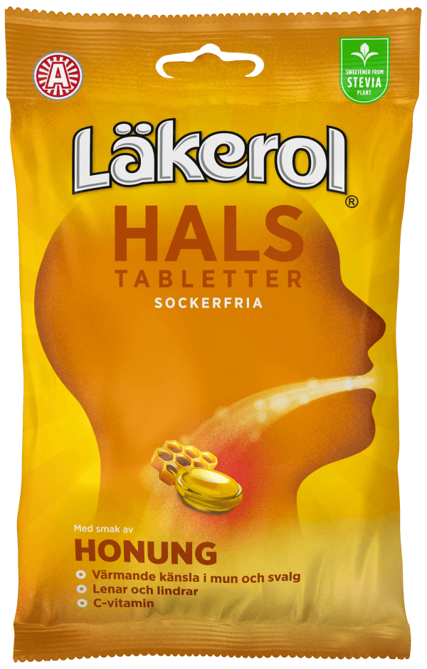 Läkerol Hals Honung 65g