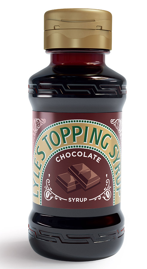 Läs mer om Lyles Squeezy Chocolate Syrup 325g