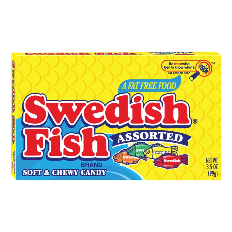 Swedish Fish Assorted Box 99g